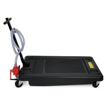 Genuine Smart Pick Oil Drain Container 17 Gallon w/Pump Hose Low Profile Car Drainer Practical