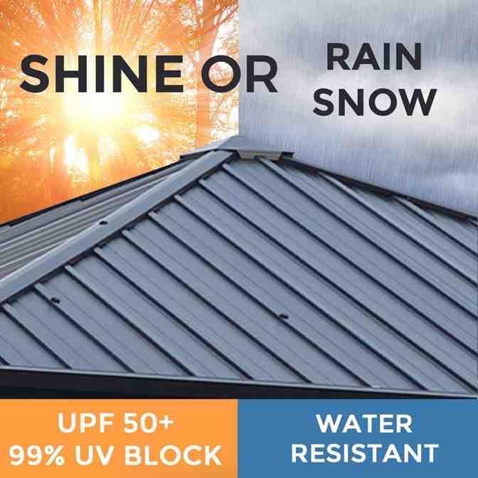 Genuine Standard Goods Acuff 10 Ft. W x 10 Ft. D Steel Patio Gazebo Reliable