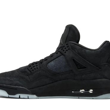 Limited Pure Value KAWS x Jordan 4 Retro 'Black' Enhanced