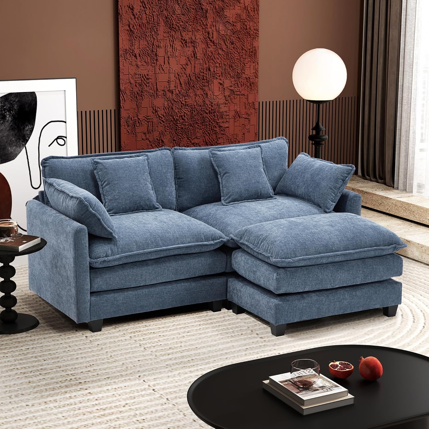 Premium Fresh Find Ihanherry 146" U-Shaped Modern Sofa Modular Sectional Cloud Couch Grey Practical