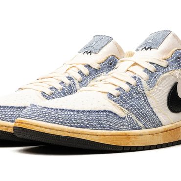 Limited Open Market Air Jordan 1 Low SE "Sashiko Denim" Modern