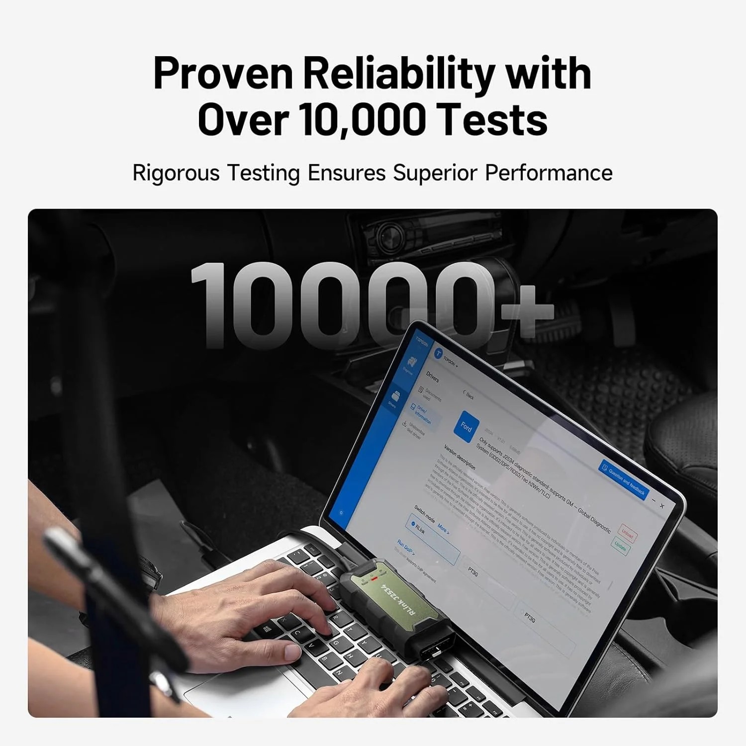 Essential Basic Line TOPDON RLink J2534 Pass-Thru Programmer, OEM Diagnostic Tool Value