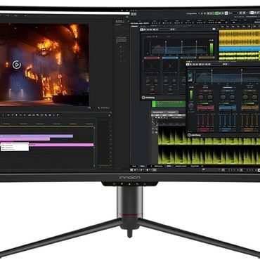 Durable True Basics INNOCN 49" Curved Gaming Monitor, 144Hz, HDR400, USB-C, 49C1G Original