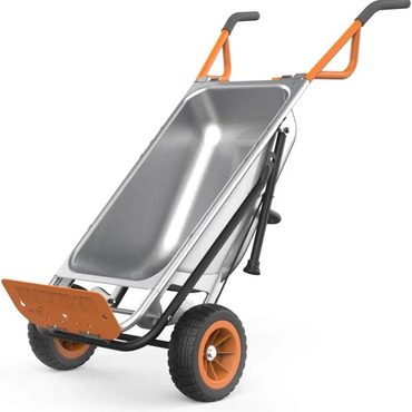Durable Open Market Worx WG050 8-in-1 Aerocart Garden Cart/Wheelbarrow Heavy Duty/Dolly Fine