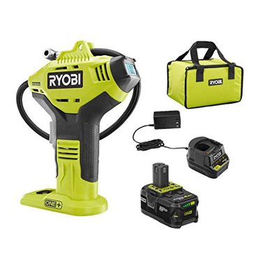 Limited Everyday Co RYOBI ONE+ P737D Cordless Inflator with Digital Gauge, 18V Lithium-Ion Battery, 150 PSI, Portable Pump Budget