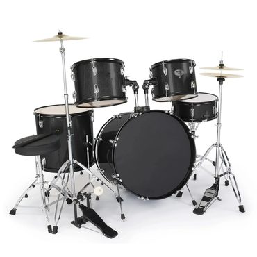 Premium Standard Goods Ktaxon 5-Piece Adult Drum Set, 22 Inch Full-Size Drums Kit Enhanced