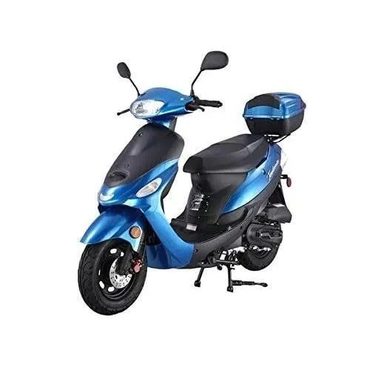 Limited Pure Value 50cc gasoline scooter with road approval Tao Tao ATM 50-A1 C Blue Value