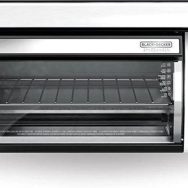 Revolutionary Fresh Find Spacemaker Under-Counter Toaster Oven, Black/Stainless Steel, TROS1000D Budget