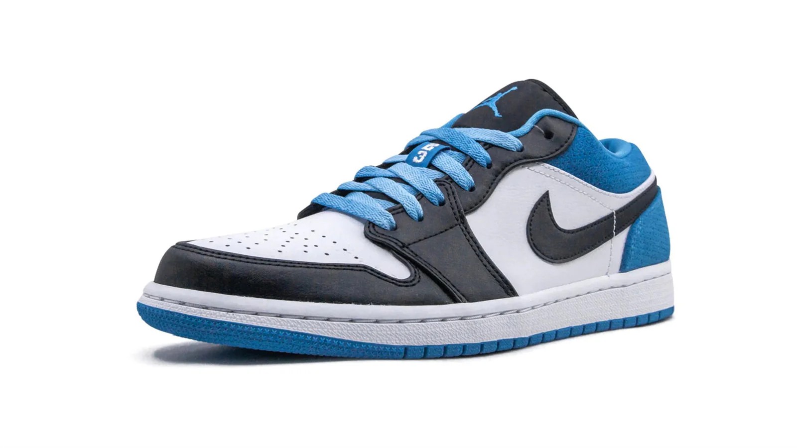 Annual Basic Line Air Jordan 1 Low "Laser Blue" Modern