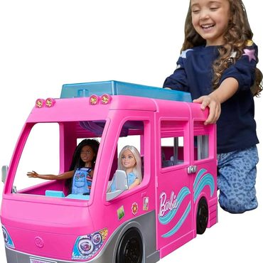 Durable Everyday Co Playset, toy vehicle, comes with 60 accessories including furniture, swimming pool and 30-inch slide Universal