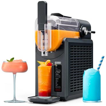 Brand New Smart Pick Iceman Slush-Ease Smoothie Maker, Frozen Drink Maker, 5 presets, Black Sensible