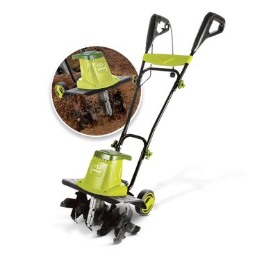 Essential Fresh Find Sun Joe Electric Garden Tiller Cultivator, 16 inch, 13.5 Amp Budget