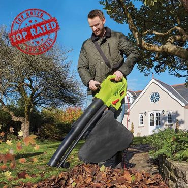 Revolutionary Direct Source Premium 3-In-1 Electric Leaf Blower Leaf Vacuum Mulcher W/ 6 Speeds Original