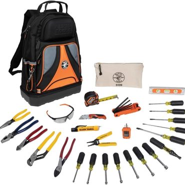 Limited Standard Goods Klein Tools 80028 28-Piece Hand Tool Kit with Backpack Practical