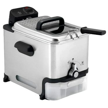 Limited Open Market Ultimate Steel Deep Fryer with Basket 3.5 Liter Oil and 2.6 Pound Food Capacity Budget