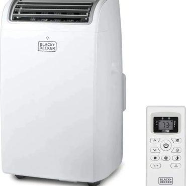 Annual Direct Source BLACK+DECKER Air Conditioner 14,000 BTU Portable for Room up to 700 Sq. Ft. White Original