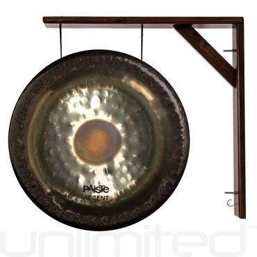 In Stock Standard Goods 22′′ Paiste Accent Gong on the Great Wall Gong Hangers Distinctive