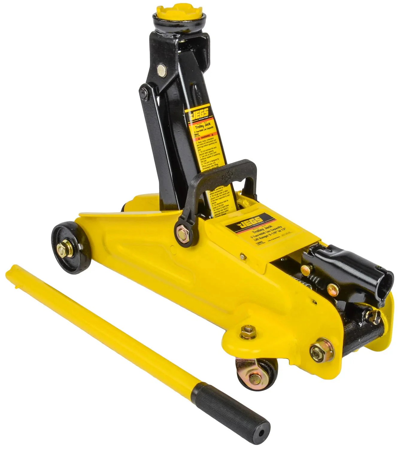 Select Clear Choice JEGS 79002 Hydraulic Utility Floor Jack & Stands Heavy Gauge Steel Frames Original