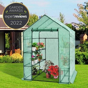 Durable Standard Goods Premium 56-Inch Walk-In Large Garden Greenhouse W/ Observation Windows Distinctive