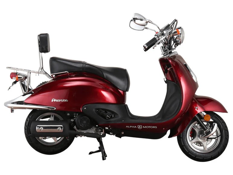 Durable True Basics Alpha Motors Mofaroller Firenze 50 ccm 25 km/h / 45 km/h, EURO5 Sound