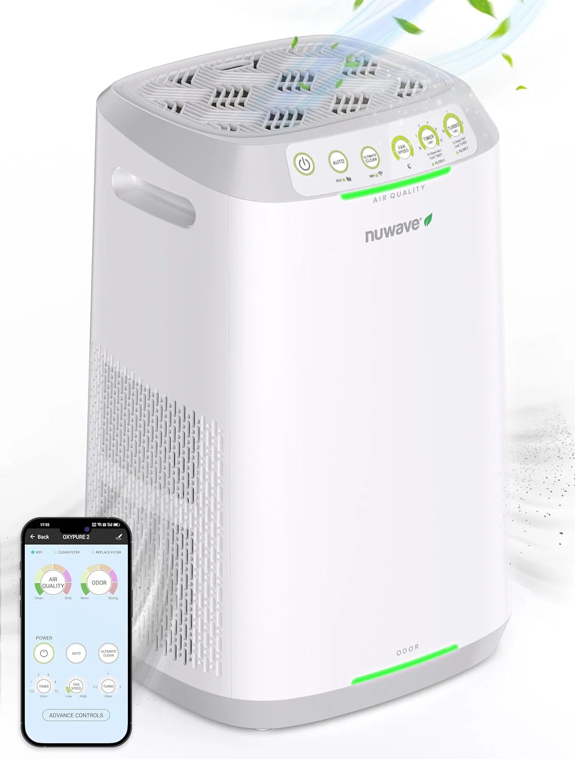 Genuine Clear Choice Smart Air Purifiers ZERO Waste ZERO Filter Replacements White Original