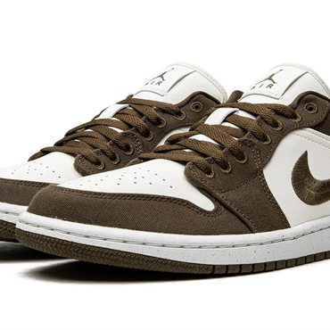 Classic Pure Value AIR JORDAN 1 LO WMNS "Light Olive" Modern