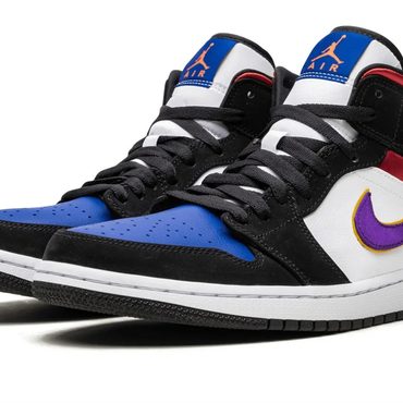 Durable Pure Value Air Jordan 1 Mid "Lakers Top 3" Budget