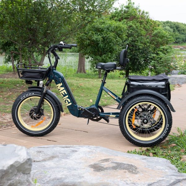 Genuine Open Market SILVERADO 20 48V/14AH 750W Foldable Fat Tire Electric Trike, 330LBS (96817362) Improved