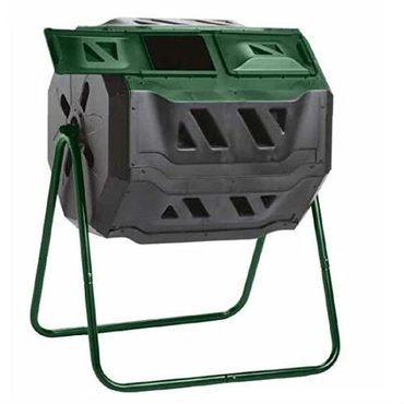 Popular Standard Goods Outdoor 43-Gallon Compost Bin Tumbler for Home Garden Composting Practical