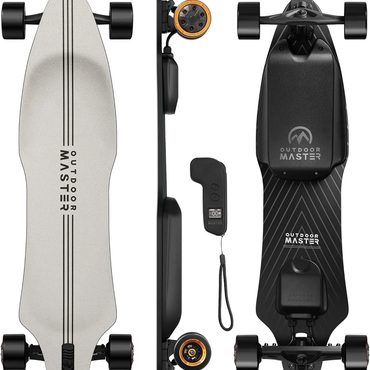 Popular Open Market Caribou Electric Skateboard 32 MPH 26 Mile Range Dual 1000W Motors Longboard Adults Teens Universal