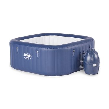 Limited Direct Source 60022e SaluSpa Hawaii Airjet 6 Person Inflatable Tub Spa with Pump, Blue Reliable