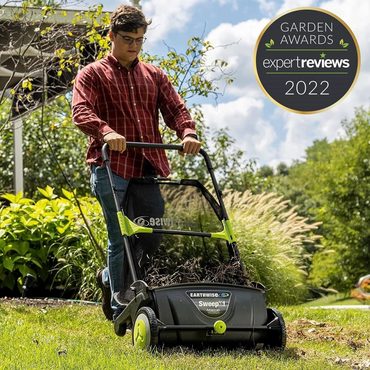 2026 Debut Standard Goods Best 21-Inch Large Push Lawn Grass Sweeper With 26 Gal Hopper Bag Sound