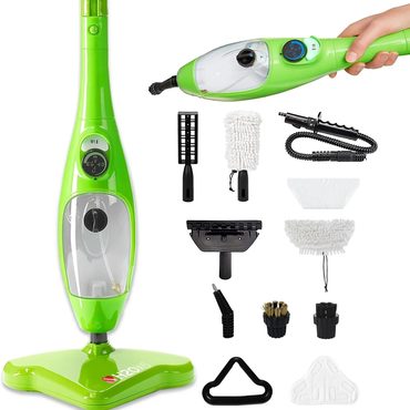 Revolutionary Fresh Find H2O MOP X5 Steam Mop and Handheld Steam Cleaner for Hardwood Tile Grout Upholstery Everyday