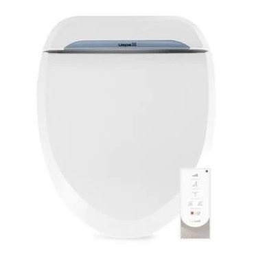 Essential Prime Select USPA 6800 Luxury Electric Bidet Seat for Elongated Toilets in White USPA6800-E Functional