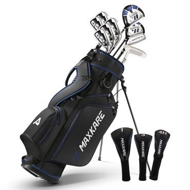 Limited Everyday Co MaxKare Complete Golf Clubs Set Men's Regular 13-Piece Driver Irons Putter Stand Bag Right Hand Sound