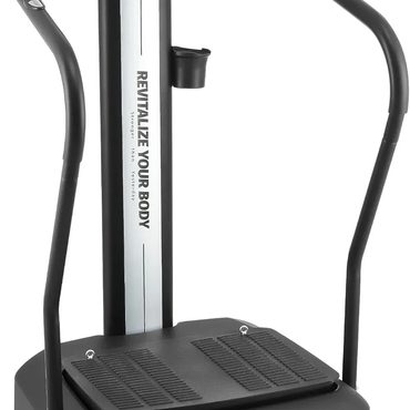 In Season Pure Value Whole Body Vibration Plate, 500W Exercise Machine, 99 Levels 3 Modes, 2 Resistance Bands Functional