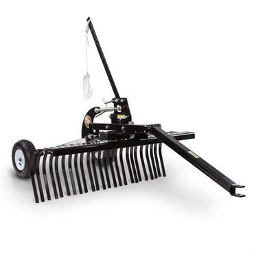 2026 Debut Everyday Co 48 inch Tow Behind Landscape Rake | Dr Power Equipment 40782 Fine