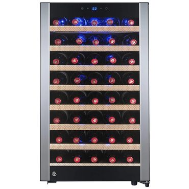 Select Standard Goods AKDY 52 Bottles Single Zone Compressor Function Freestanding Refrigerator Wine Cooler Cellar Budget