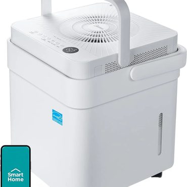 Genuine Pure Value Midea Cube 35 Pint Dehumidifier for Basement Smart Control White Sensible