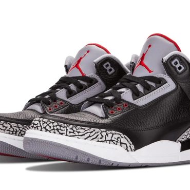 Limited True Basics Air Jordan 3 Retro "Black Cement" Everyday
