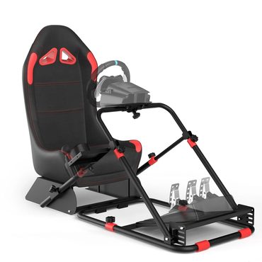 In Stock Standard Goods RACGTING Racing Simulator Cockpit, Foldable Seat, Logitech/Thrustmaster Reliable