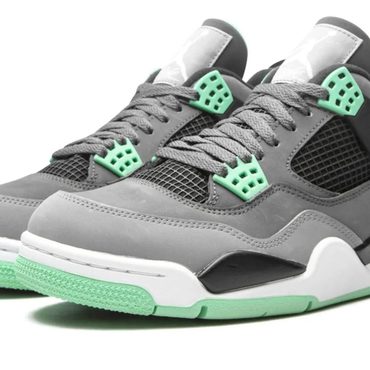 2026 Upgraded Fresh Find Air Jordan 4 Retro "Green Glow" Fine