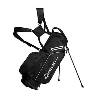 Limited Open Market TaylorMade 5.0 ST Stand Bag, Black/White Distinctive