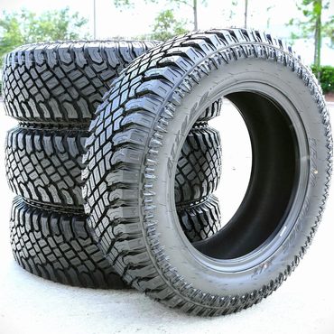 Essential Simple Goods One set of 4 (four) X/T LT 295/60R20 126/123R E (10 ply) ATA /T all-terrain tires Budget