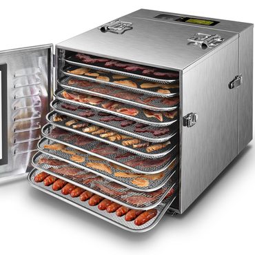 Durable Simple Goods Septree Commercial Large 10 Trays Food Dehydrator Budget