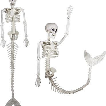 Classic Prime Select Ghost Skull Mermaid Plastic Bones Value
