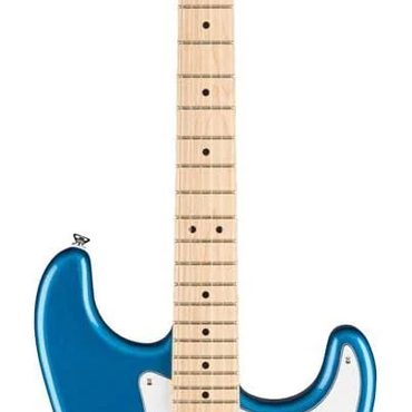 Classic Open Market Squier by Fender Affinity Series Stratocaster Pack, HSS, Maple Fingerboard, Lake Placid Blue Modern
