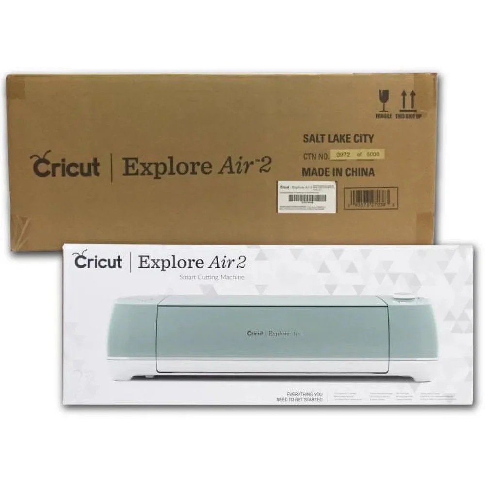 Advanced Fresh Find Cricut Explore Air 2 Machine Bundle Beginner Guide, Tool Kit, Vinyl Pack, Designs & Project Inspiration Original
