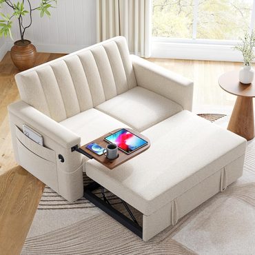 Annual Basic Line Sofa Bed 3-in-1 Convertible Sleeper Sofa Enhanced