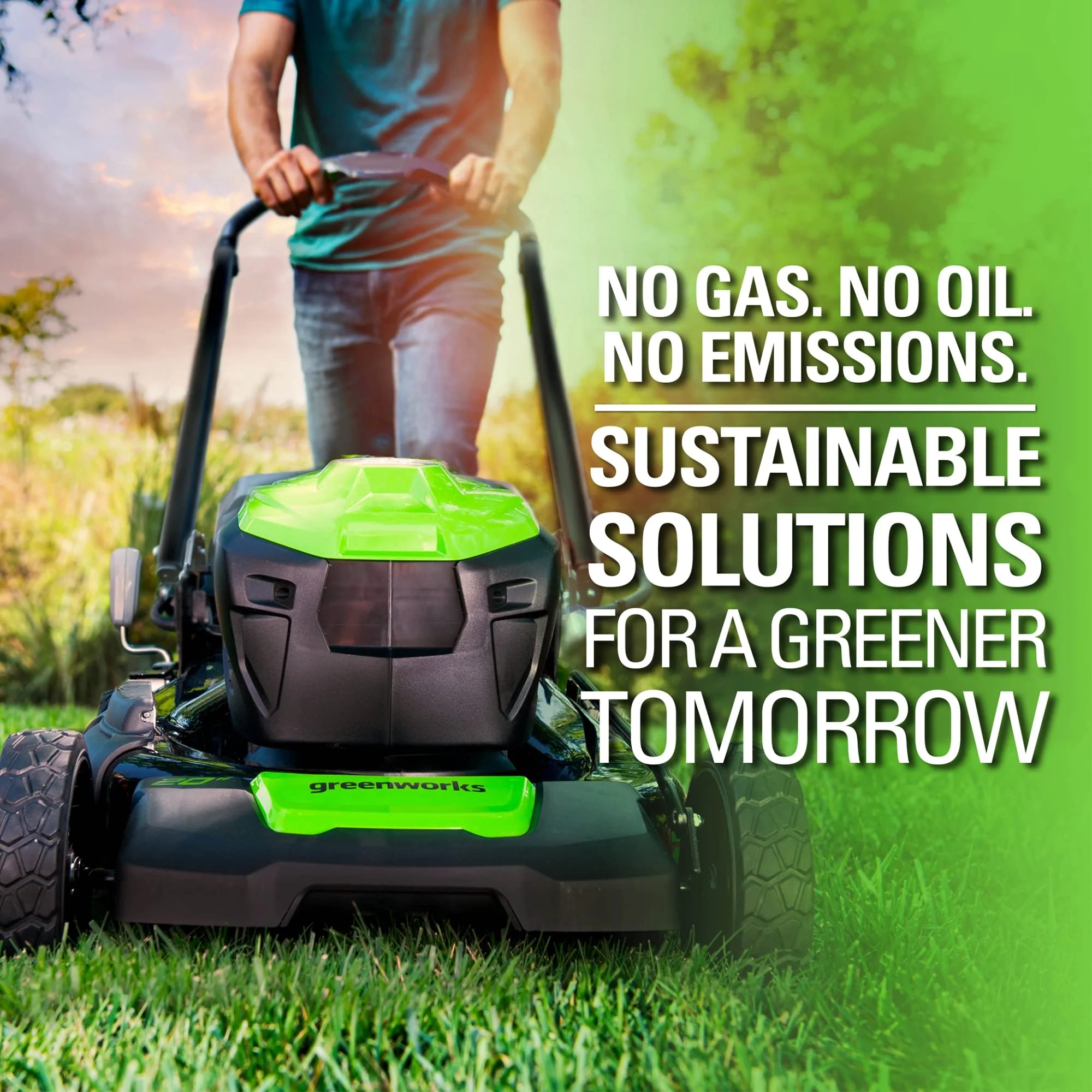 Limited Fresh Find 80V Cordless 21′′ Self-Propelled Brushless Lawn Mower | Greenworks Everyday